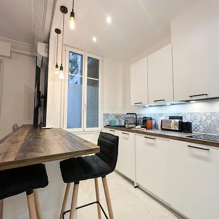 Clemenceau - Appartement Central, Calme, Cosy, Moderne Nizza Esterno foto