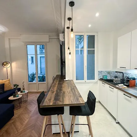 Clemenceau - Appartement Central, Calme, Cosy, Moderne Nizza Esterno foto