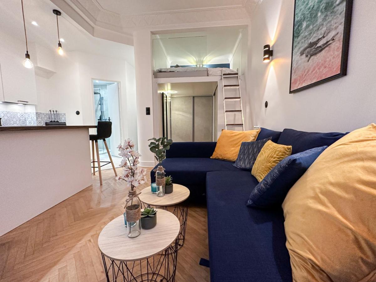 Appartement Clemenceau - Central, Calme, Cosy, Moderne Nice